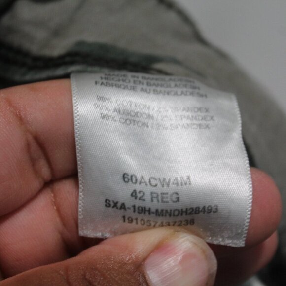 Wrangler Camo Brown Men Cargo Shorts Outdoor Size 42 - Picture 8 of 9